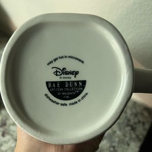 Rae Dunn Mad Hatter Coffee Cup Disney Collection